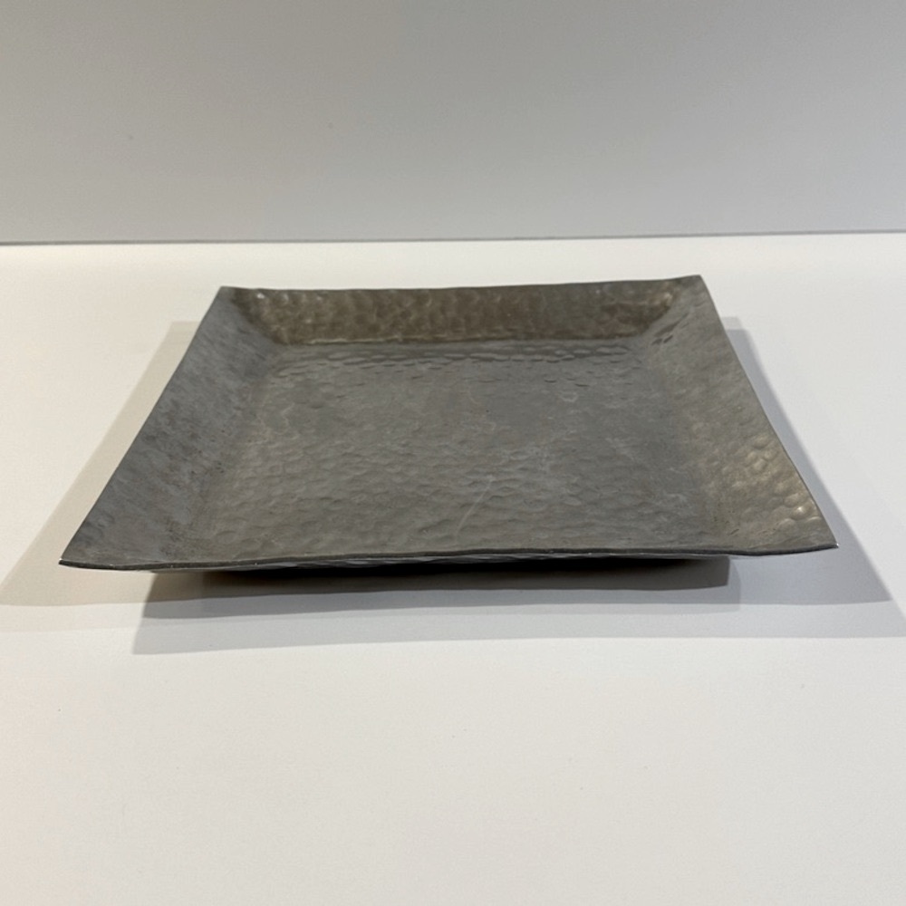 Modern Square Gray Plate